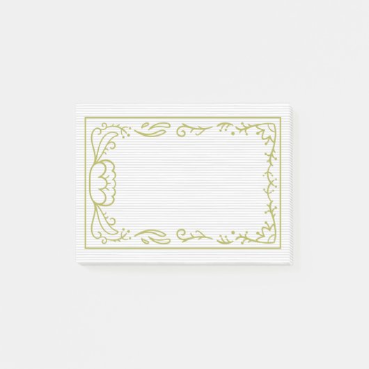 Post-it® Belle et simple conception de cadre (Devant)