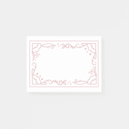 Post-it® Belle et simple conception de cadre (Devant)