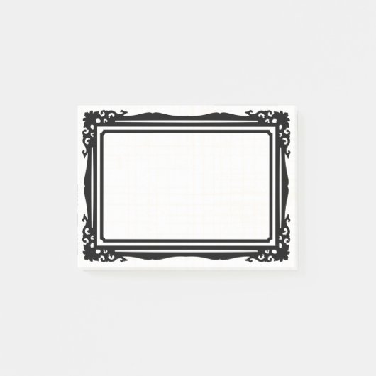 Post-it® Belle et simple conception de cadre (Devant)