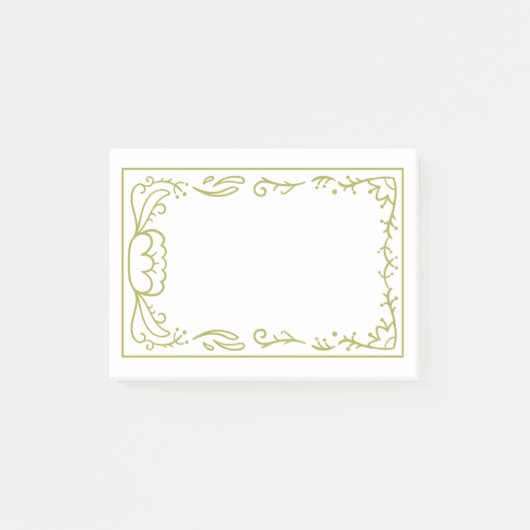 Post-it® Belle et simple conception de cadre (Devant)