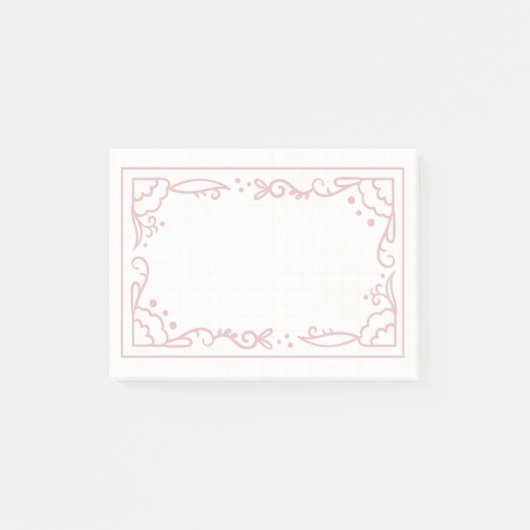 Post-it® Belle et simple conception de cadre (Devant)