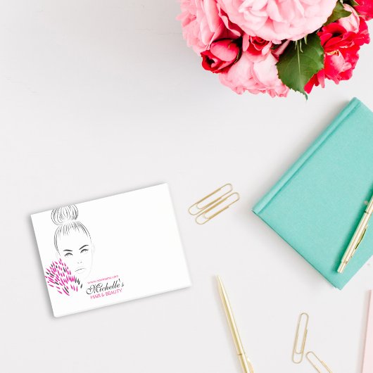 Post-it® Belle femme illustration de mode marque