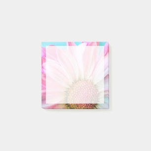 Post-it® Belle Fleur rose Gros plan Photo