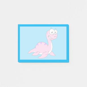 Post-it® Belle Illustration Du Monstre Loch Ness.