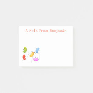 Post-it® Belle jellybeans saut de dessin animé illustration