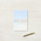 Post-it® Belle Mer Tropicale Côte Rocheuse (Sur un bureau)