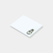 Post-it® Belle note de Noël Snowman Post-it (Incliné)