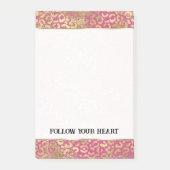Post-it® Belle Parties scintillant rose vif Zebra Sparkle (Devant)