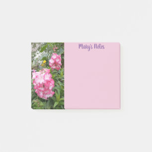 Post-it® Belle Penstemon Fleur rose Photo florale