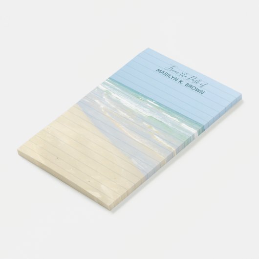 Post-it® Belle Plage Custom Seashore Liner (Incliné)