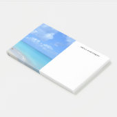 Post-it® Belle Plage Tropicale Turquoise (Incliné)