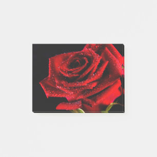 Post-it® Belle rose rouge
