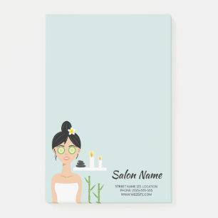 Post-it® Belle Spa femme illustration - Spa Business