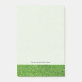 Post-it® Belle texture d'herbe verte de terrain de golf (Devant)