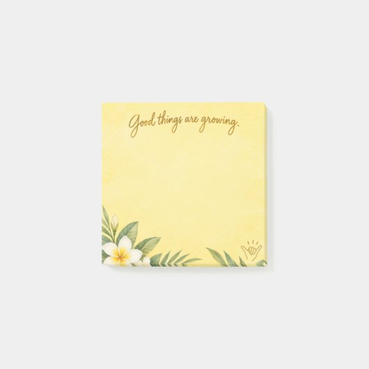 Post-it® Belles Choses en Croissance Post It notes (Devant)
