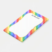Post-it® Belles couleurs d'arc-en-ciel (Incliné)