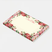 Post-it® Belles fleurs 402 Post-It Notes (Incliné)