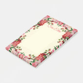 Post-it® Belles fleurs 402 Post-It Notes (Incliné)