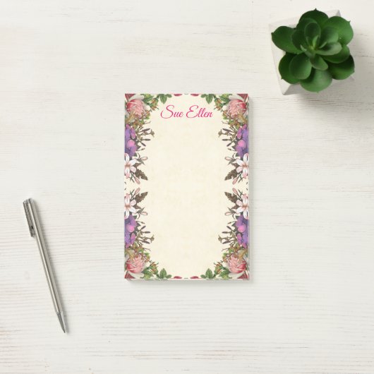 Post-it® Belles fleurs 987 Notes post-it (Bureau)