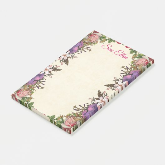 Post-it® Belles fleurs 987 Notes post-it (Incliné)