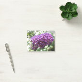 Post-it® Belles fleurs de bouddleia violet Post it notes (Bureau)