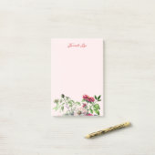 Post-it® Belles Fleurs Et Basses Notes (Sur un bureau)