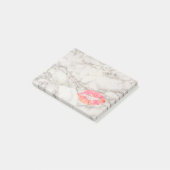 Post-it® Belles lèvres personnalisées sur le marbre (Incliné)