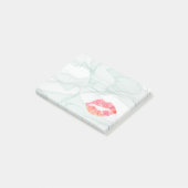 Post-it® Belles lèvres personnalisées sur marbre (Incliné)