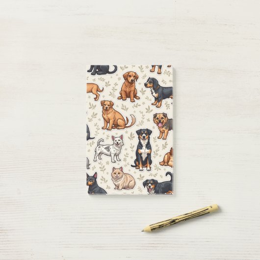 Post-it® Belles notes manuscrites (Sur un bureau)