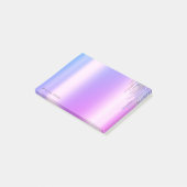 Post-it® Belles Parties scintillant violettes élégantes (Incliné)