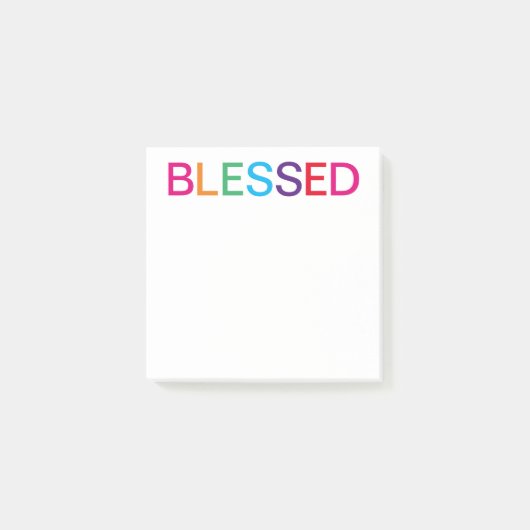 Post-it® Béni Multi Coloré (Devant)