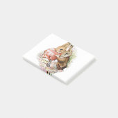 Post-it® Benjamin Bunny et Peter Rabbit planifient leur rai (Incliné)