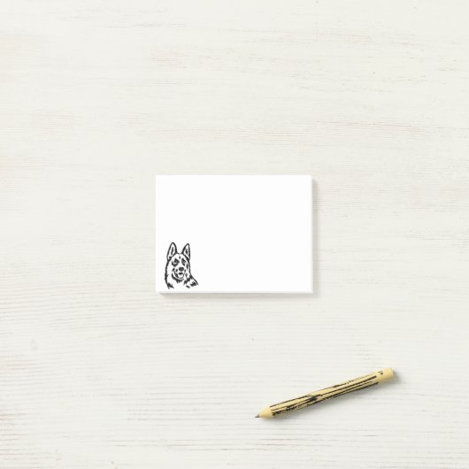 Post-it® Berger Allemand (Sur un bureau)