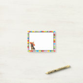 Post-it® Berger allemand de fiesta (Sur un bureau)