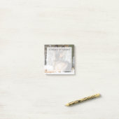 Post-it® Berger Allemand En Neige (Sur un bureau)