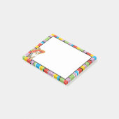 Post-it® Berger américain miniature de Fiesta (Incliné)