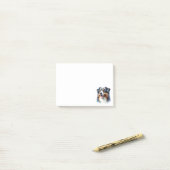 Post-it® Berger Australien tricolore (Sur un bureau)