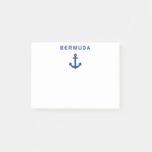Post-it® Bermudes Vieille Ancre pour la voile couleur clair