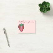 Post-it® Berry Fruit de fraise rouge personnalisé Poster so (Bureau)