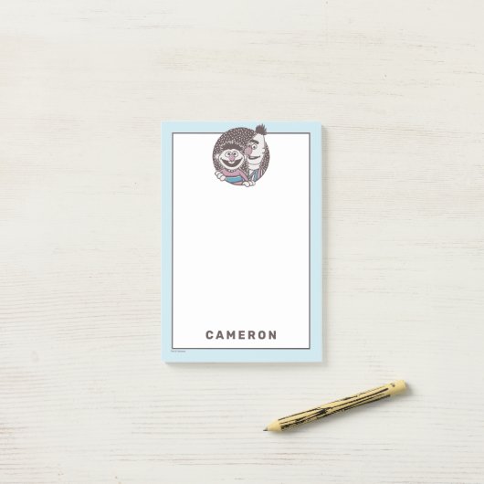 Post-it® Bert & Ernie | Bros (Sur un bureau)