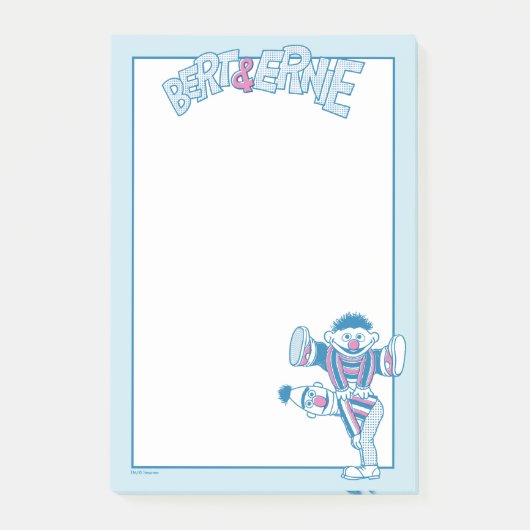 Post-it® Bert & Ernie | Toujours derrièr(e) vous (Devant)