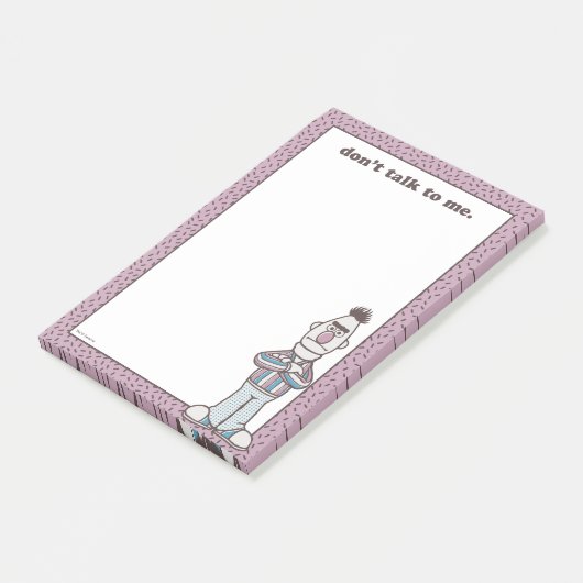 Post-it® Bert | Ne me parle pas (Incliné)