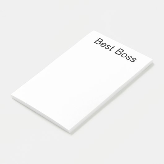 Post-it® BEST BOSS Post-it NOTES (Incliné)
