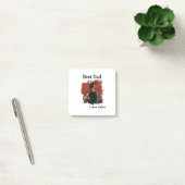 Post-it® Best dad ever father's dad gift photo name simple  (Bureau)