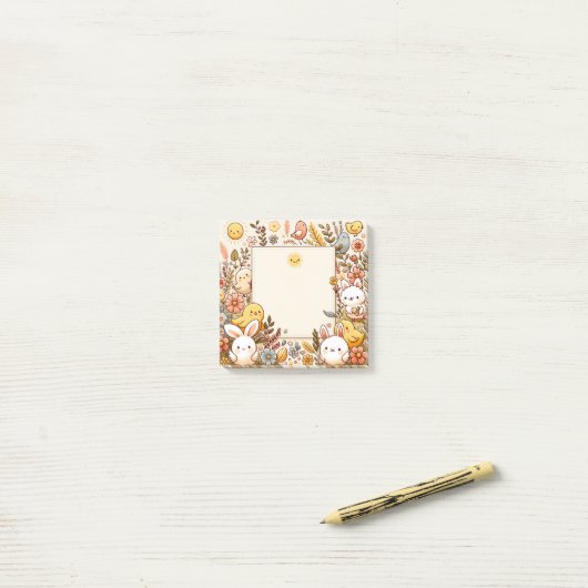 Post-it® Bêtes, printemps, (Sur un bureau)