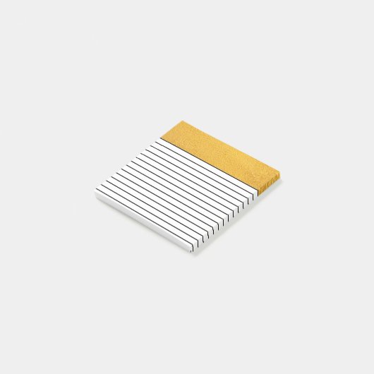 Post-it® Béton jaune | Lined (Incliné)