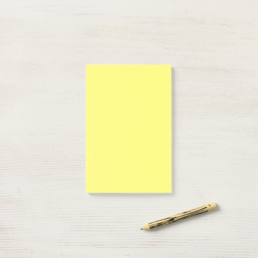 Post-it® Beurre jaune (Sur un bureau)