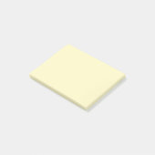 Post-it® Beurre jaune uni (Incliné)