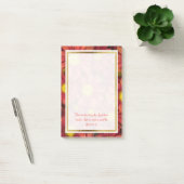 Post-it® Bible Chrétienne Florale Verse Post it (Bureau)