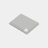 Post-it® Bichon Frise (Incliné)